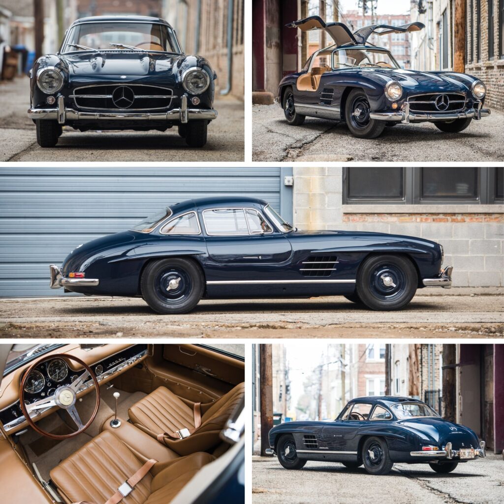 most Iconic Vintage cars
Mercedes-Benz 300 SL Gullwing (1954)